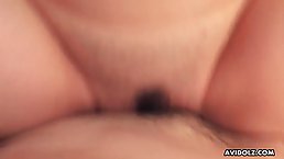 Small tits Japanese babe Renka Shimizu gets her pussy railed (uncensored)