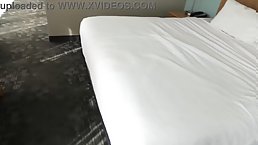 18 y.o. blonde teen with trimmed pussy sucks and fucks POV