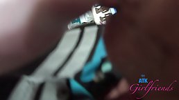 Busty blonde girl Gigi Sweets gets her pussy fucked POV