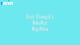Slutty teen Nika Nut blowjob compilation