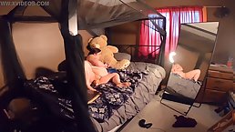 Fat brunette MILF Summer Clips toying her pussy