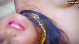 Newly married Indian couple enjoy passionated sex