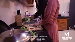Sexy Asian girl gets fucked hard by older man