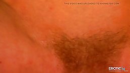 Small tits brunette babe in stockings gets fucked with cum in her mouth