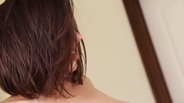 Horny lesbians lick each other's feet and suck toes with foot fucking