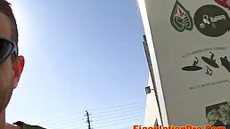 Big tits redhead MILF in stockings Sexy Vanessa loves oral pleasures