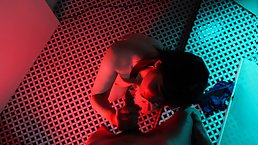Horny Japanese girl gives POV blowjob and swallows cum