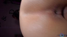 Asian redhead girl has multiple squirting orgasms while fucked by big dick