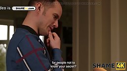Horny brunette MILF Xenia Nice gets fucked by big young cock