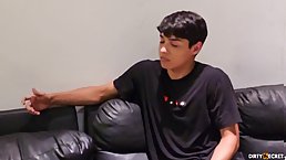 Stepson fucks stepmom in the ass when he founds out she has a lover