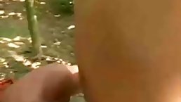 Young brunette with nice boobs gets fucked by older man