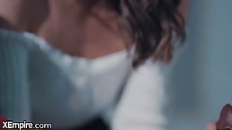 Hot brunette MILF gets fucked hard by BBC