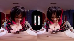 VR anime parody POV compilation