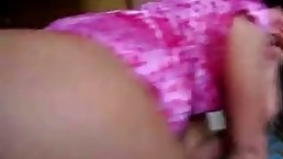 Small tits brunette girl sucks dick and gives pussy POV