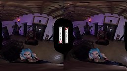 VR POV cosplay blowjob and titfuck compilation