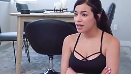Hot FFM threesome fuck during Yoga lesson