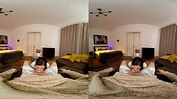 Busty Goth girlfriend Jolee Love gets anally fucked POV