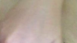 Busty Indonesian girl fingers her pussy