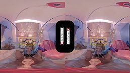 VR cosplay parody compilation in POV