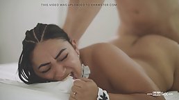 Round ass Venezuelan MILF gets fucked hard with cum on her face