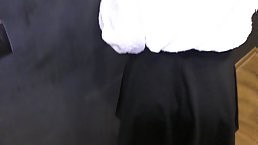 Pretty brunette schoolgirl gets fucked by her teacher