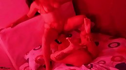 Amateur big ass latin MILFs enjoy hot lesbian sex