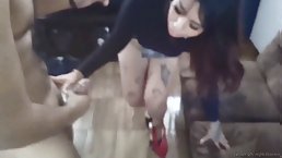 Big booty Latina teacher gangbanged hard