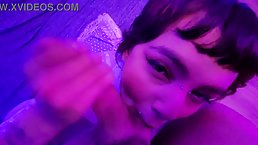 Amateur Alt teen gets fucked POV with cum in mouth