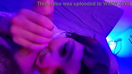 Amateur brunette alt teen fucks lucky guy and ends with her mouth full of cum (POV)