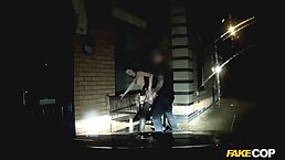 Cop fucks a women walking home after a night on the town (POV)