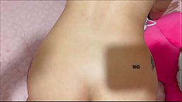 Young Latina stepsis with nice boobs gets fucked POV with cum on her belly
