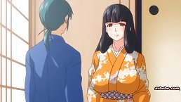 Young babe with big tits enjoys passionate fuck (anime) - Bokep