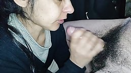 Amateur brunette slut loves to suck dick