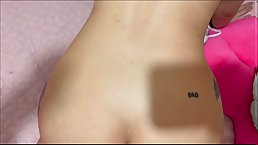 Amateur busty Latina babe gets fucked POV with cum on her belly