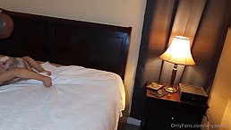 Bokep HD - Slender blonde MILF with big tits AnyaXO gets fucked DGS by big black cock