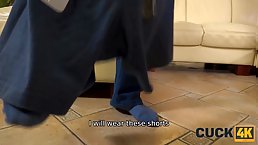 Busty blonde hottie gets her pussy annihilated by young Avatar