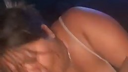Sucking BBC till her throat gets numb
