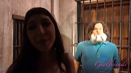 Young Latina Selena Sativa sucks dick in the car (POV)