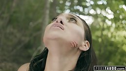Bree Daniels lesbian licking the Thing from the lake