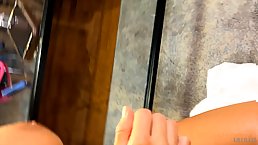 Big tits brunette MILF Lil-Lilli gets fucked and facialyzed