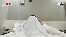 Amateur Indian busty BBW MILF gets fucked by her husband