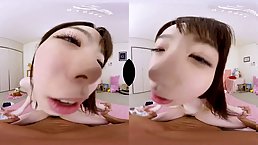 Busty Japanese girl Miura gets fucked POV (VR)