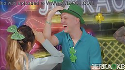 Jerkaoke show turns into orgy with Gianna Dior and Karma RX