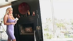 Super hot brunette MILF Shyla Stlyez takes a big black cock