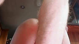 Small tits blonde wife fucks and sucks in the kitchen