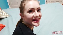 Amateur tattooed slut gives up the backdoor