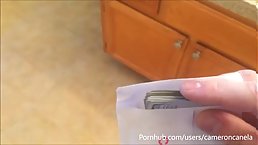 Sexy brunette girl fucks real estate agent for home