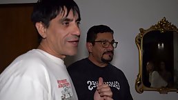 Anal quartet with young sluts Keila and Chavita