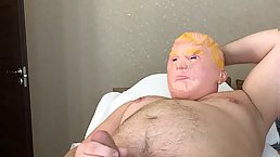Blonde masseuse SugarNadya sucks a client's fat dick after waxing