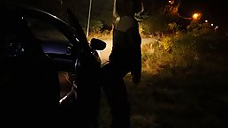 Horny blonde schoolgirl want to be fucked soo much that she is schowing her ass and pussy in public